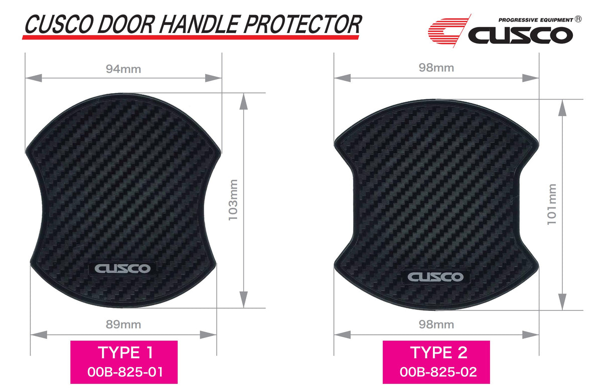 Cusco Door Handle Protector - 2022-2026 Subaru BRZ