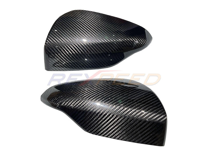 Rexpeed 2x2 dry carbon mirror cover pair for 2022+ Subaru WRX VB