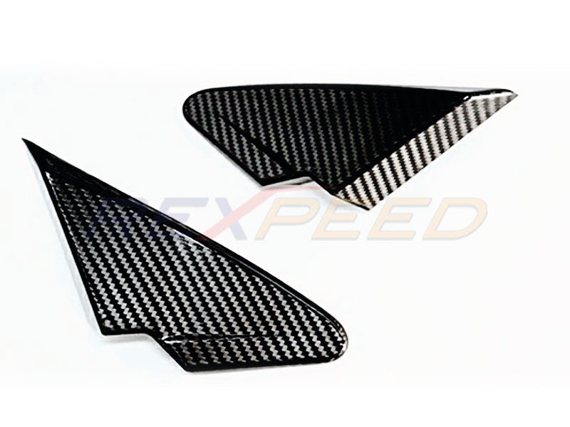 Rexpeed V1 dry carbon J-panel covers for 2022+ Subaru WRX VB