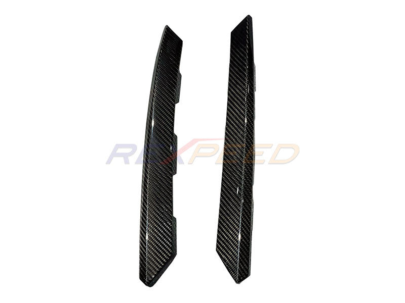 Rexpeed dry carbon front grille cover trim for 2022+ Subaru WRX
