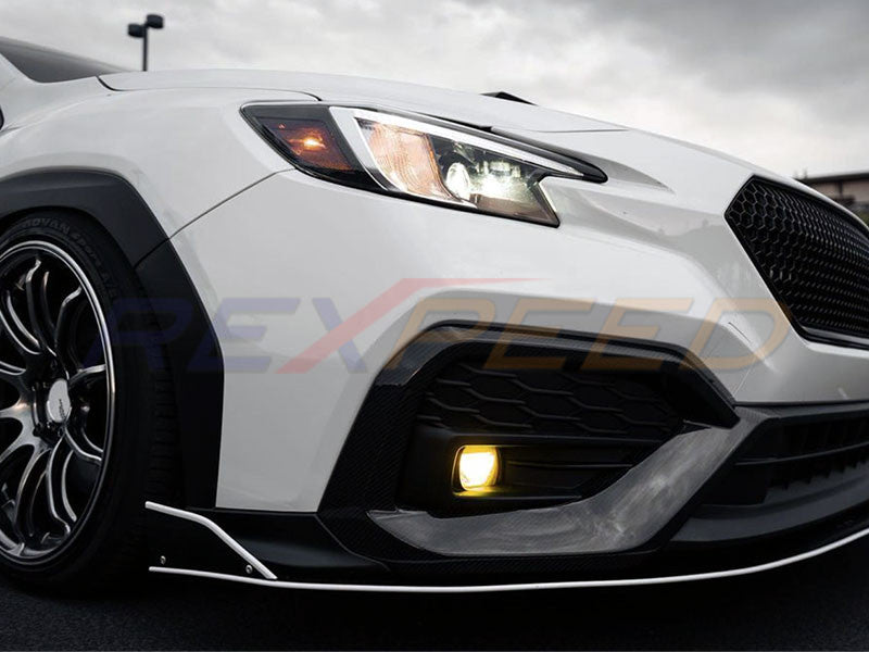 Rexpeed Dry Carbon Front Side Duct Covers for 2022+ Subaru WRX VB