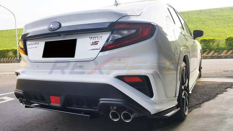 Rexpeed ST-Style Rear Bumper Extensions for 2022+ Subaru WRX VB