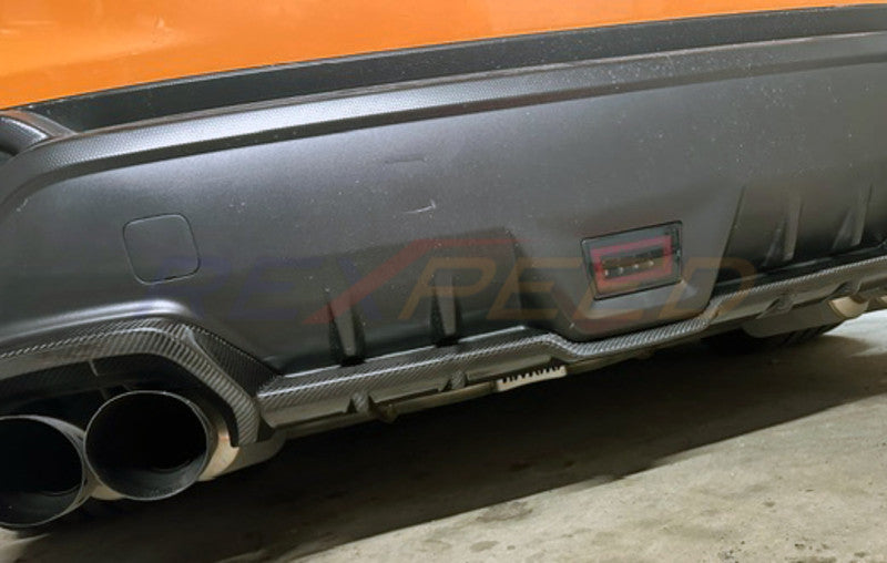 Rexpeed V1 Dry Carbon Rear Bumper Diffuser for 2022+ Subaru WRX VB