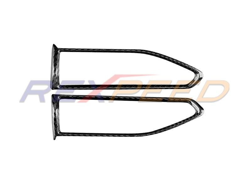 Rexpeed Dry Carbon AC Vent Trim Covers for 2022+ Subaru WRX VB