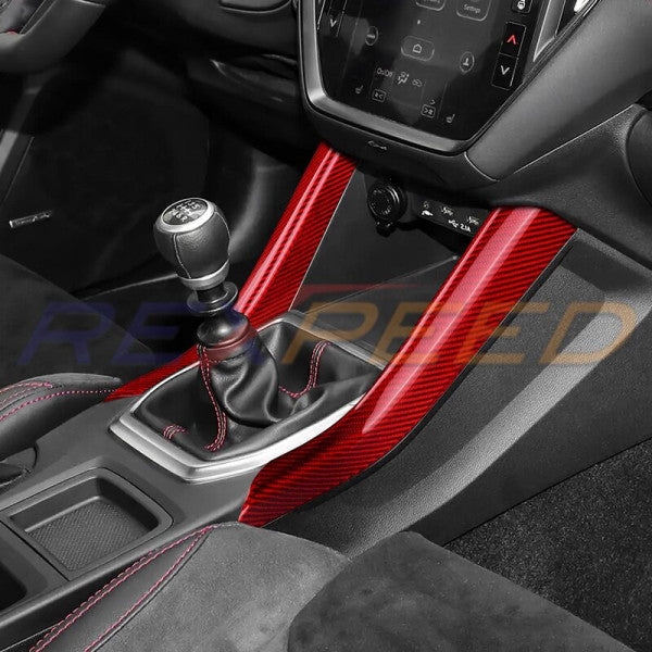 Rexpeed MT Dry Carbon Gear Shift Side Covers for 2022+ Subaru WRX VB