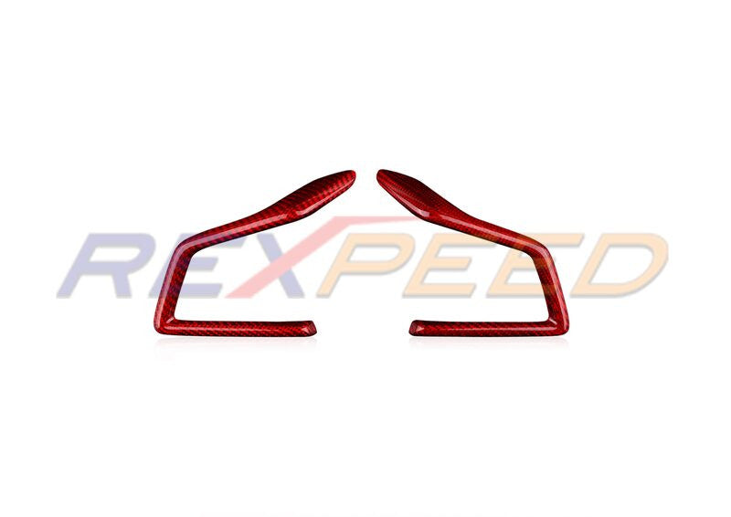 Rexpeed V2 Dry Carbon Steering Wheel Cover (AT / MT) for 2022+ Subaru WRX VB