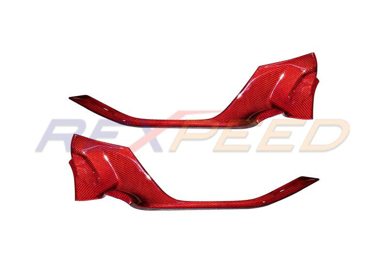 Rexpeed Dry Carbon Front Door Inner Trim for 2022+ Subaru WRX VB