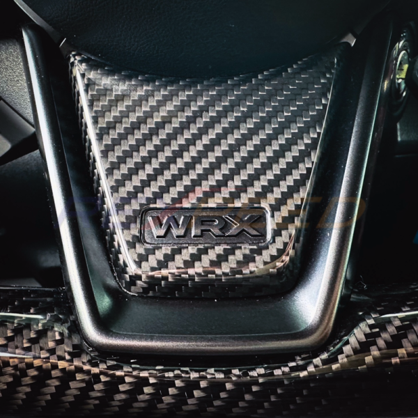 Rexpeed Dry Carbon Steering Wheel Cover for 2022+ Subaru WRX VB