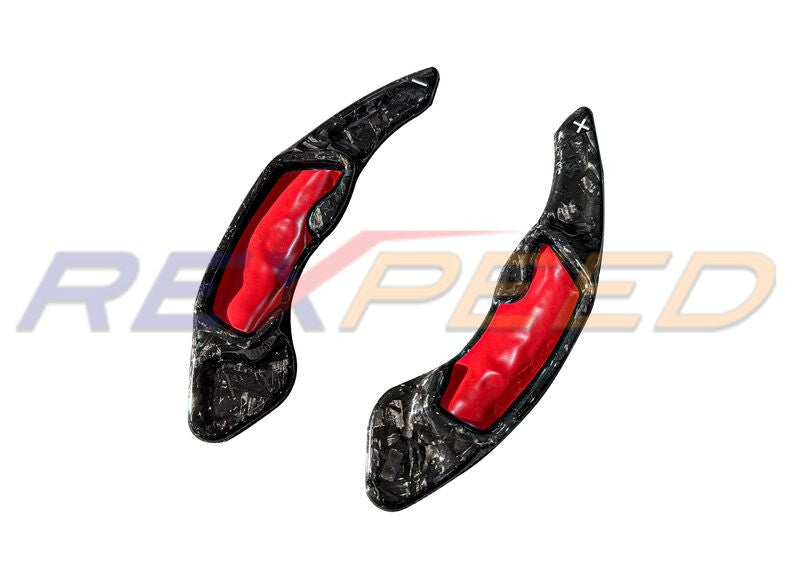 Rexpeed CVT Forged Carbon Shift Paddles Extension for 2022+ Subaru WRX VB