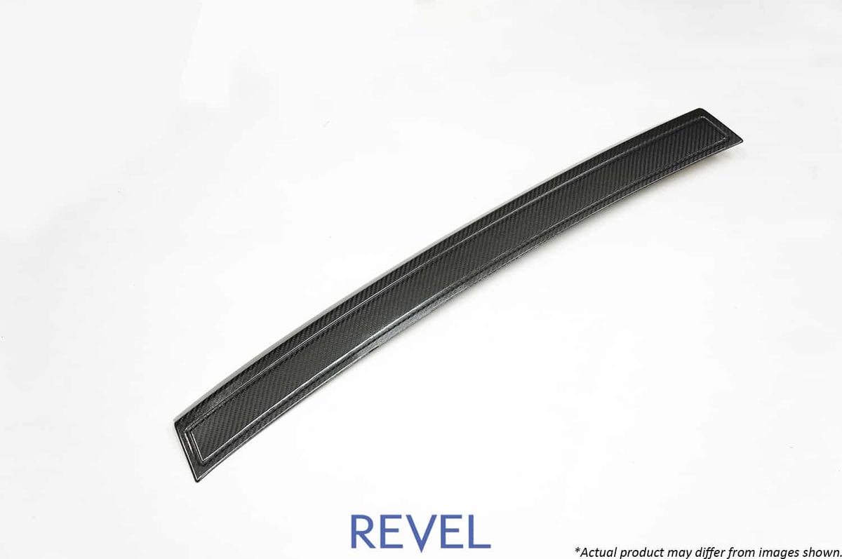 Revel GT Dry Carbon Rear Bumper Applique - 2015-2018 Subaru WRX / 2015-2018 STI