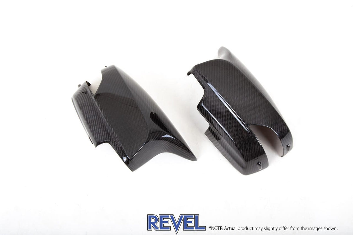 Revel GT Dry Carbon Mirror Covers (New style) - 2015-2021 Subaru WRX / 2015-2021 STI