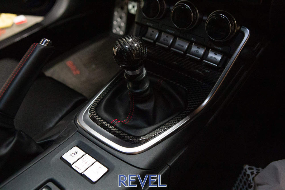 Revel GT Dry Carbon Shifter Panel Cover - 2022 Subaru BRZ
