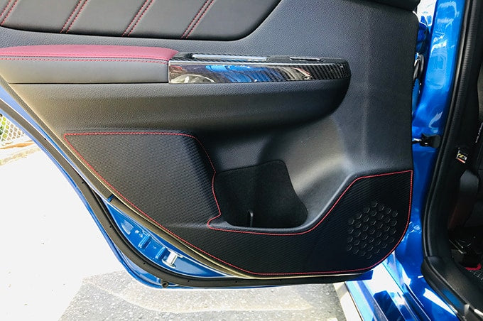 Revel GT Design Kick Panel Cover - 2016-2019 Subaru WRX / 2016-2019 STI