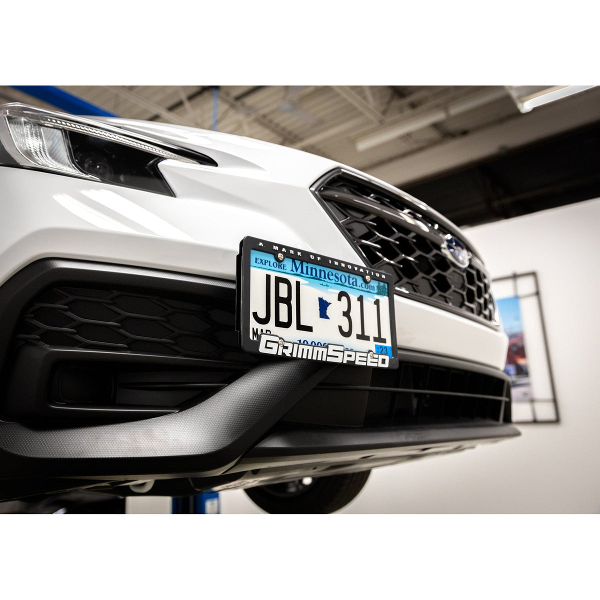 GrimmSpeed License Plate Relocation Kit - 2018-2024 Subaru WRX / 2018-2021 STI / 2013-2023 BRZ - product image 9