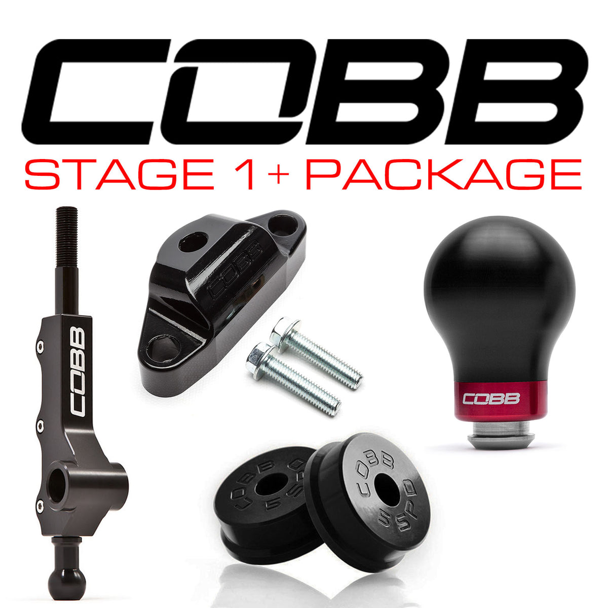 COBB 5MT Stage 1+ Drivetrain Package with Wide Barrel Shifter - 2002-2007 Subaru WRX
