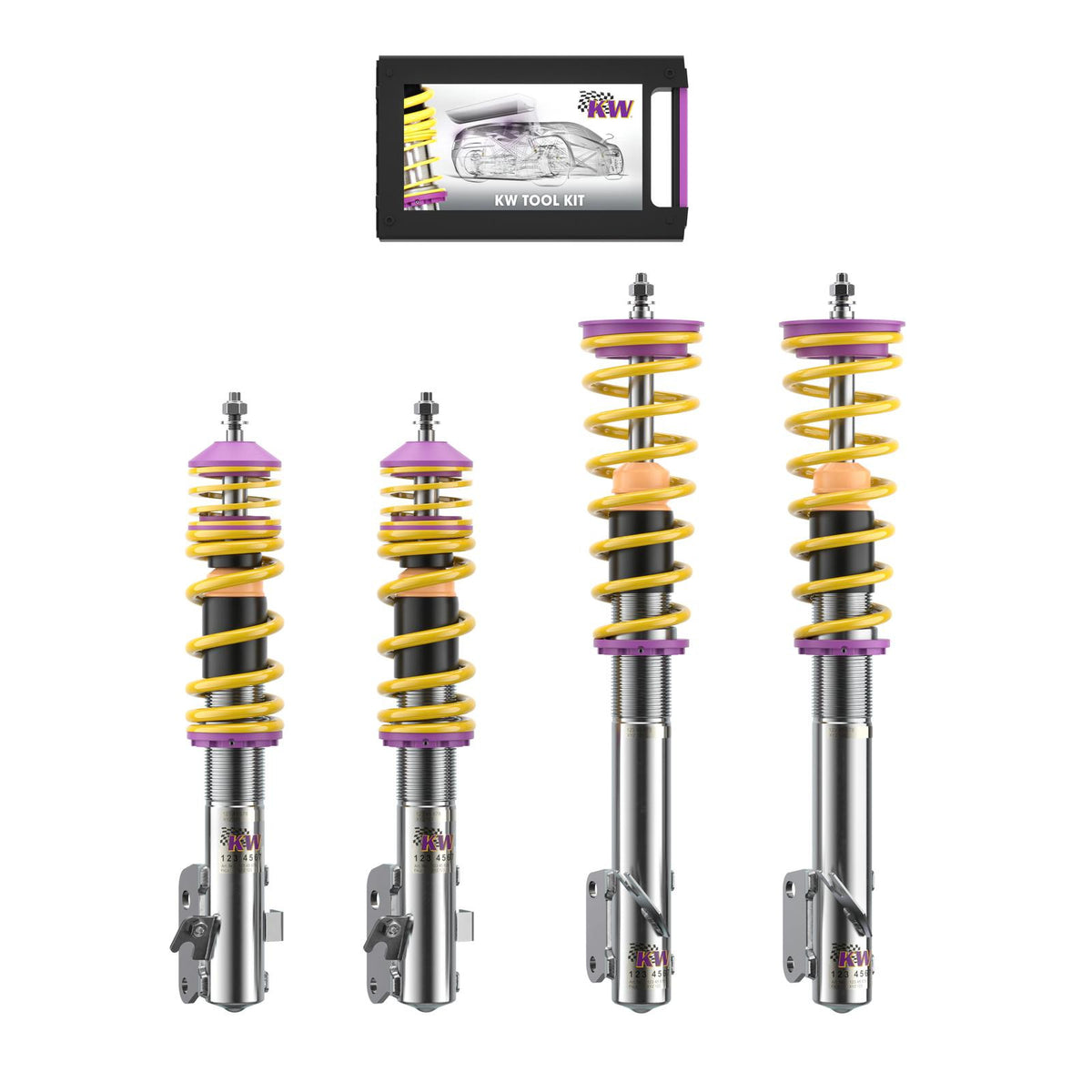 KW V1 Coilover Kit - 2005-2007 Subaru STI