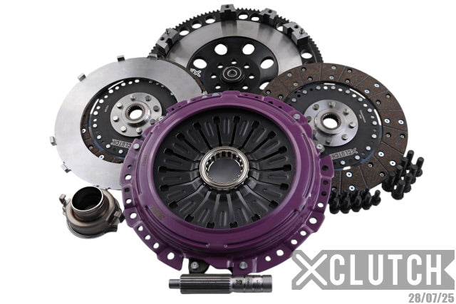 XCLUTCH Stage 4 Twin Disc Rigid Organic Clutch Kit - 2015-2021 Subaru STI