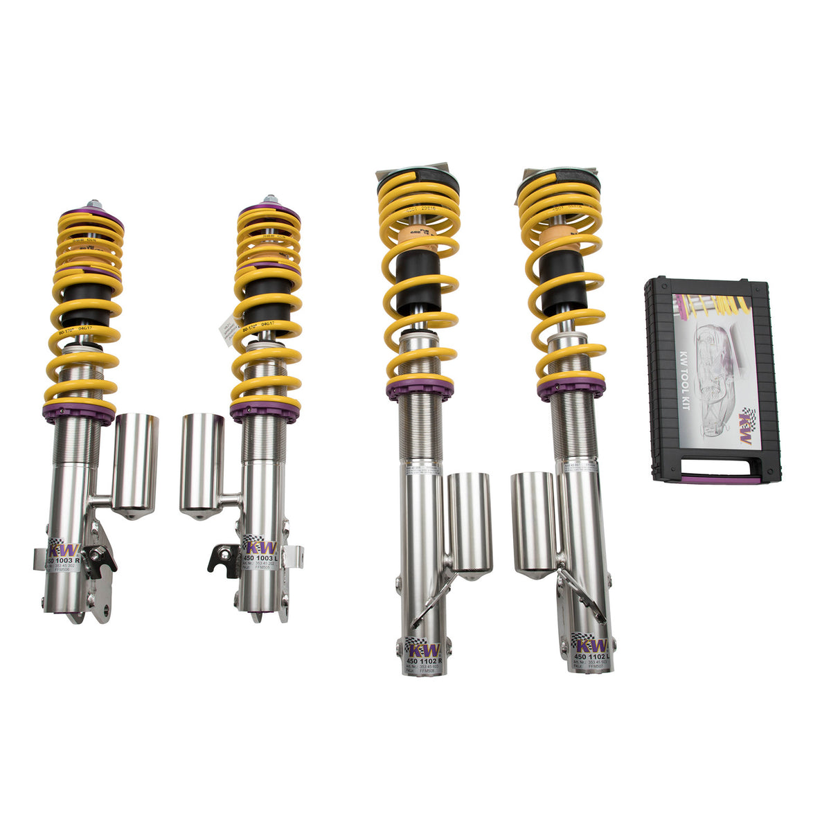 KW V3 Coilover Kit - 2004 Subaru STI