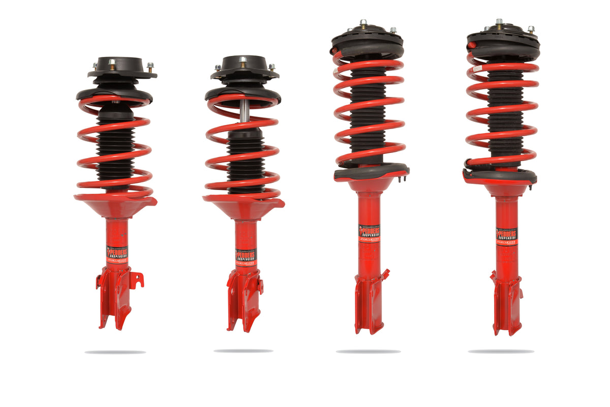 Pedders SportsRyder EziFit Spring and Shock Kit - 2002-2007 Subaru WRX