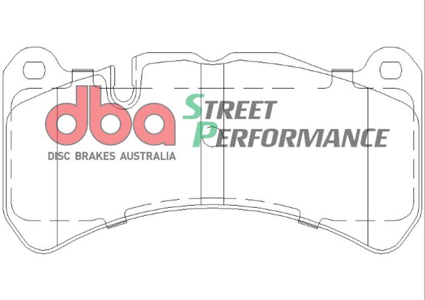 DBA SP500 Front Brake Pads - 2015-2021 Subaru STI