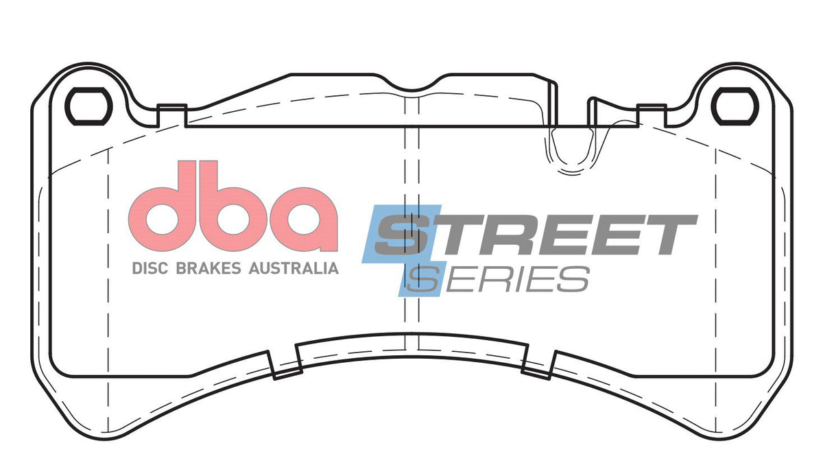 DBA Front Street Series Brake Pads - 2015-2021 Subaru STI