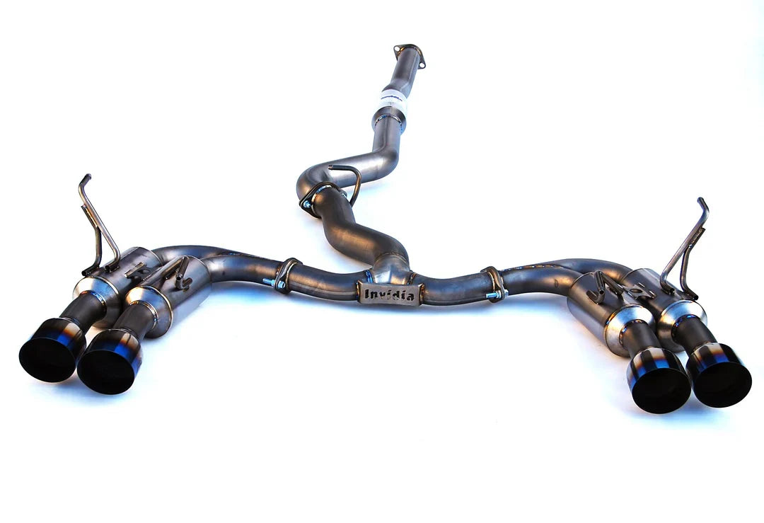 Invidia Gemini Full-Titanium Cat-Back Exhaust - 2011-2014 Subaru WRX / STI Sedan