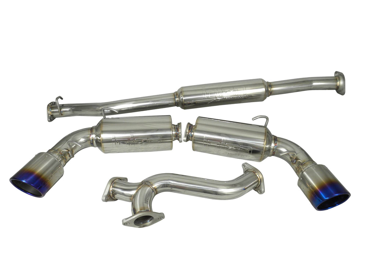 Injen Stainless Cat-Back Exhaust w/ Titanium Tips - 2013-2020 Subaru BRZ