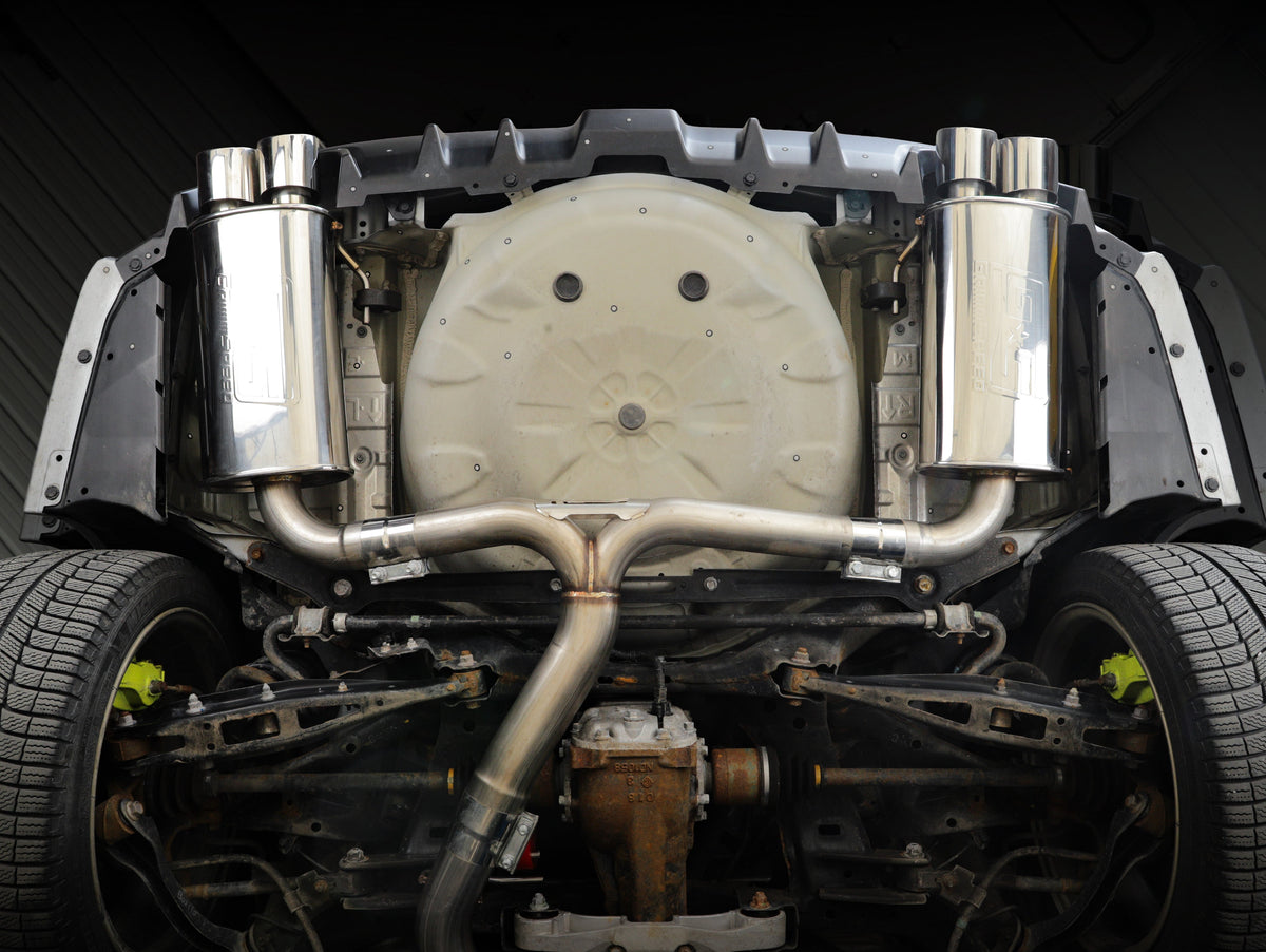 GrimmSpeed Gentlemans Exhaust V2 Resonated Catback - 2015-2021 Subaru WRX / STI
