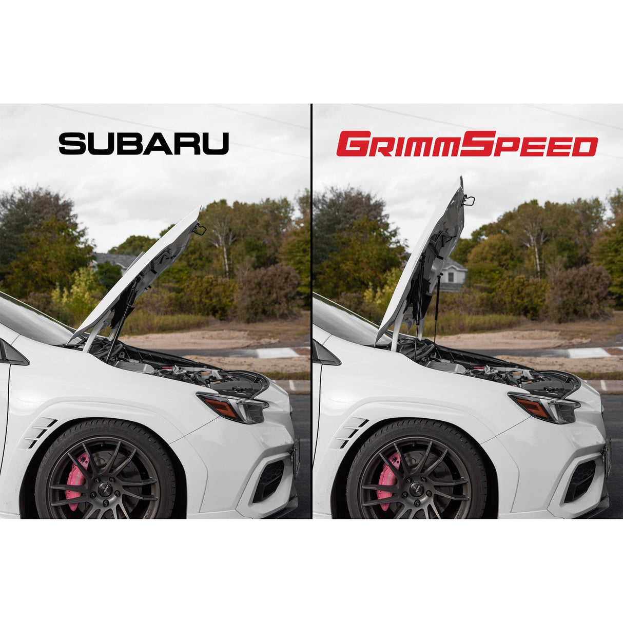 GrimmSpeed High-Lift Hood Struts - 2015+ Subaru WRX / STI - product image 7