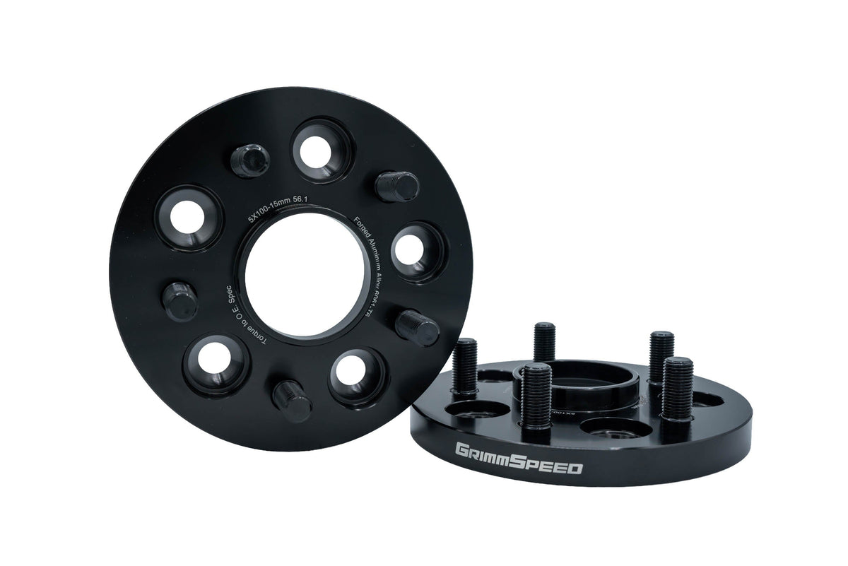 GrimmSpeed 5x100 25mm Wheel Spacer (Pair) - 2002-2014 Subaru WRX