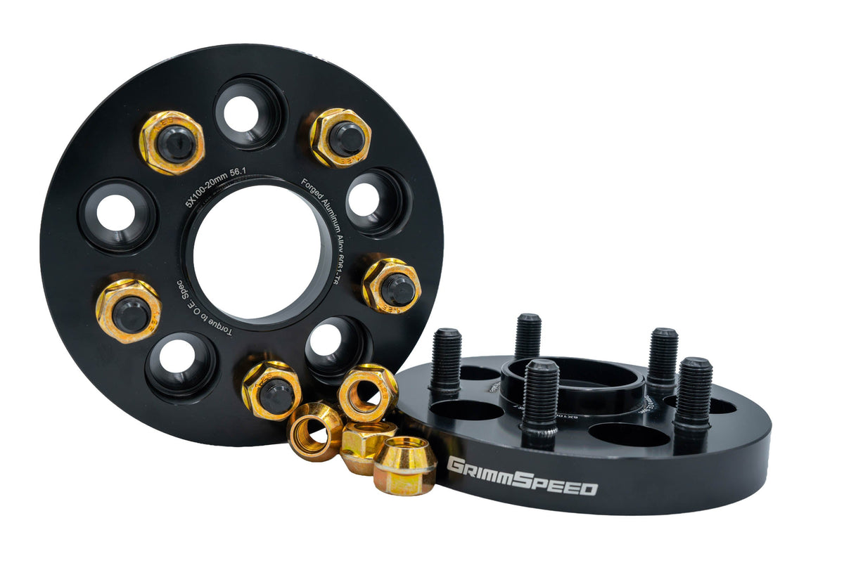 GrimmSpeed 5x100 25mm Wheel Spacer (Pair) - 2002-2014 Subaru WRX