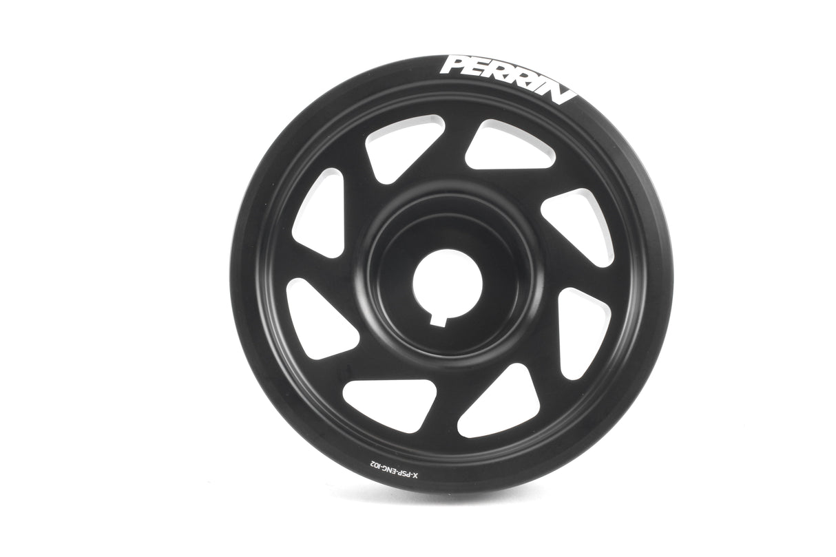 PERRIN Lightweight Crank Pulley without A/C - 2002-2014 WRX / STI - product image 5