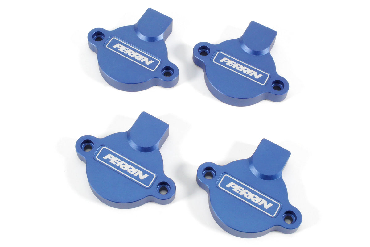 PERRIN Cam Solenoid Cover in Blue for 2015-2026 Subaru WRX