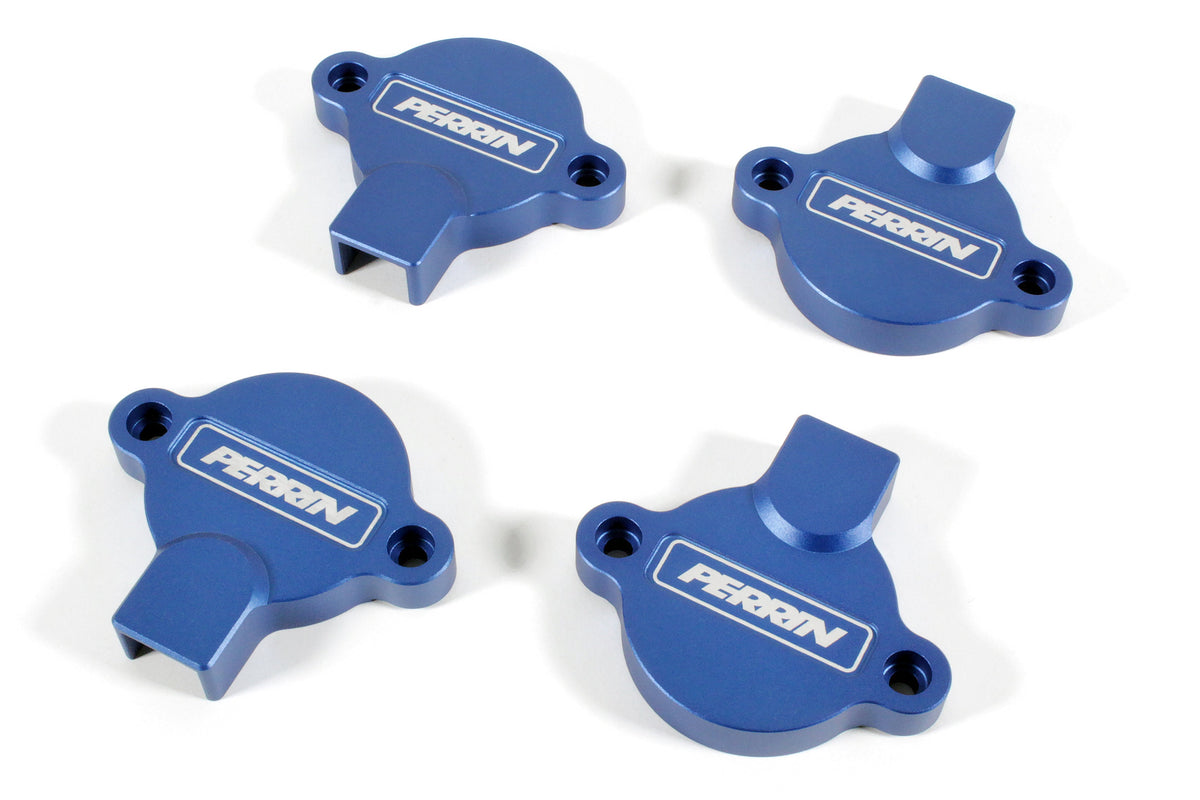 PERRIN Cam Solenoid Cover in Black for 2015-2026 Subaru WRX