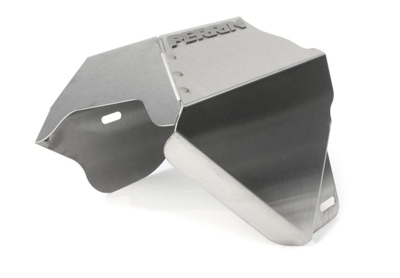 PERRIN Turbo Heat Shield in Stainless Steel for 2002-2014 Subaru WRX
