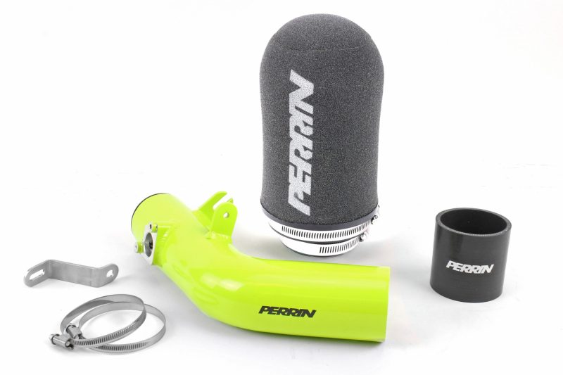 PERRIN Cold Air Intake in Neon Yellow for 2016-2017 Subaru STI