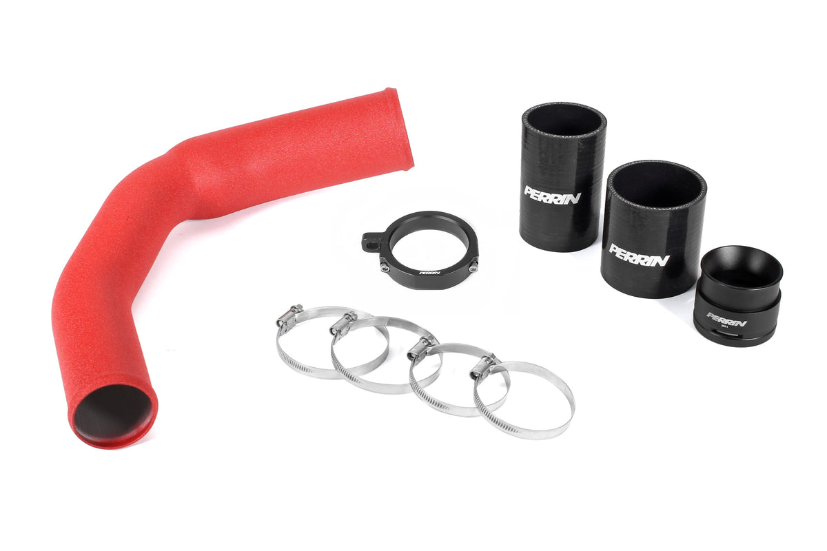 PERRIN Charge Pipe (Red) - 2022-2026 Subaru WRX