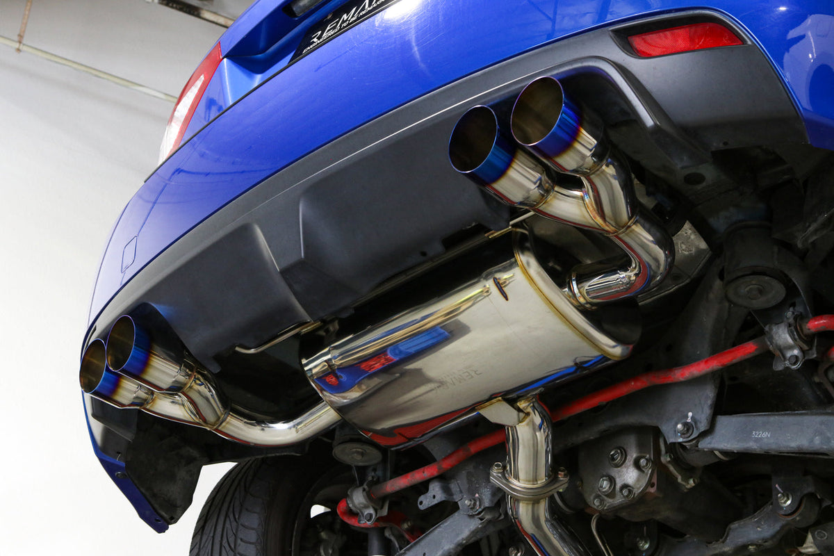 Remark Sports Touring Spec Catback Exhaust w/o Resonator Hatchback - 2008-2014 Subaru WRX / 2008-2014 STI