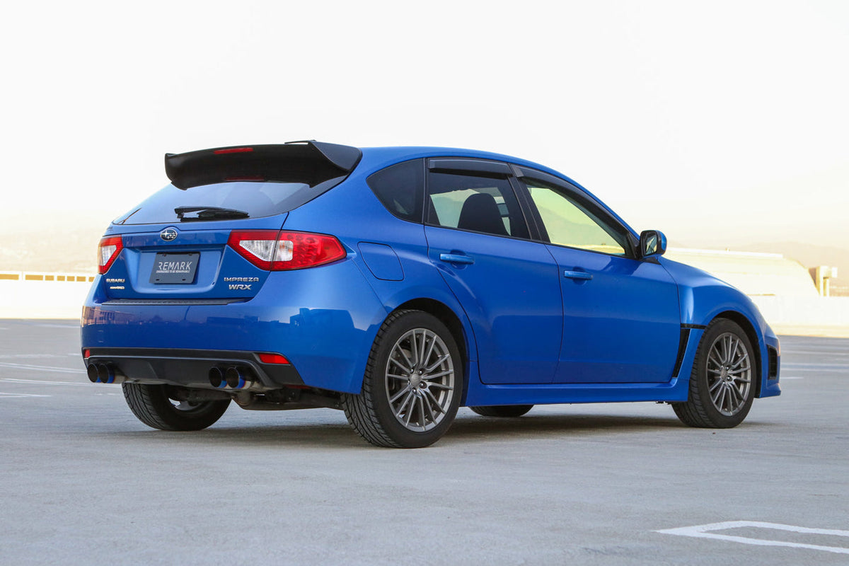 Remark Sports Touring Spec Catback Exhaust with Resonator Hatchback - 2008-2014 Subaru WRX / 2008-2014 STI