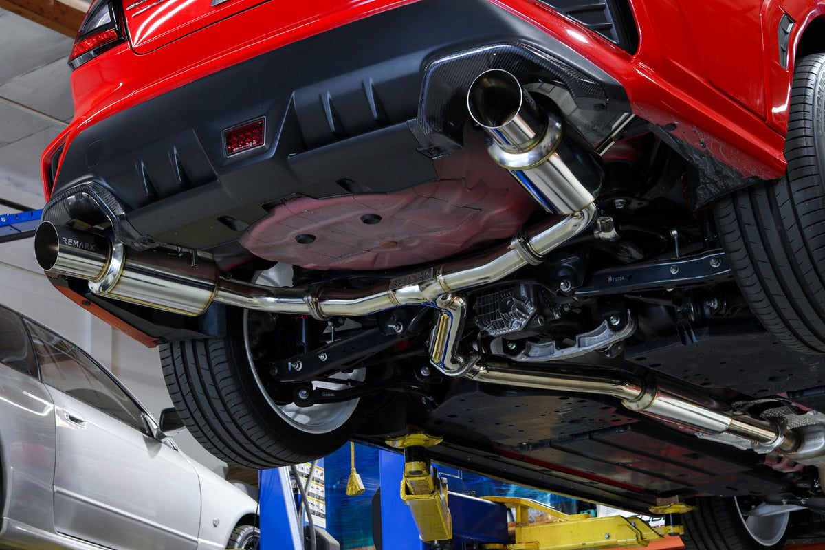 Remark R1-Spec Dual w/ Resonator Catback Exhaust - 2022-2026 Subaru WRX