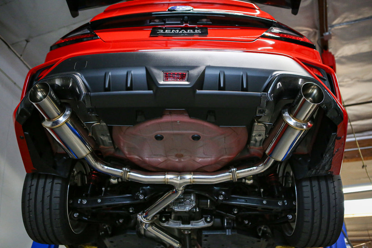 Remark R1-Spec Dual w/ Resonator Catback Exhaust - 2022-2026 Subaru WRX