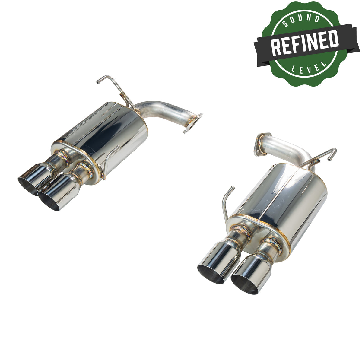 Remark Axle-Back Exhaust Muffler Version Single Wall Muffler - 2022-2026 Subaru WRX
