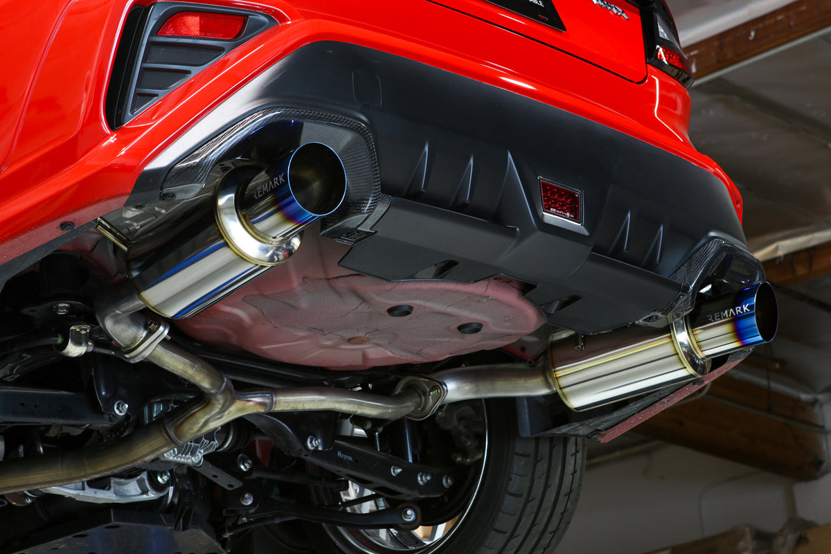 Remark Axle-Back Exhaust R1 Dual canisters - 2022-2026 Subaru WRX