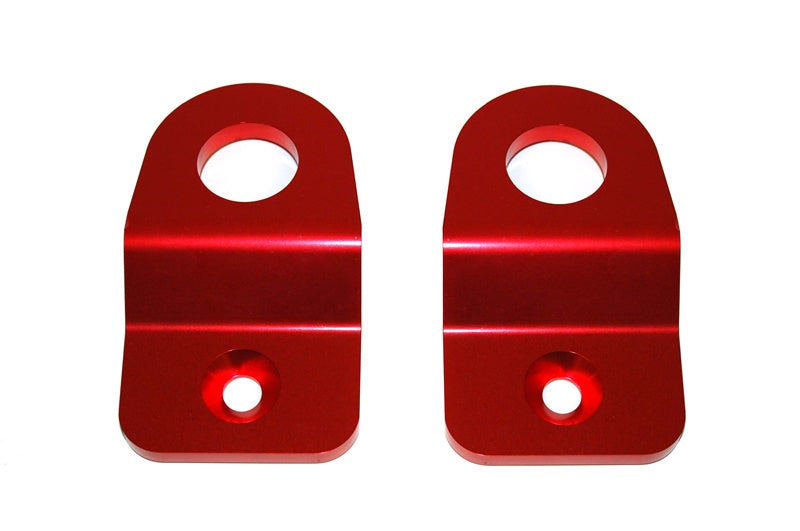 Torque Solution Radiator Stay Bracket (Red) - 2008-2013 Subaru WRX / STI
