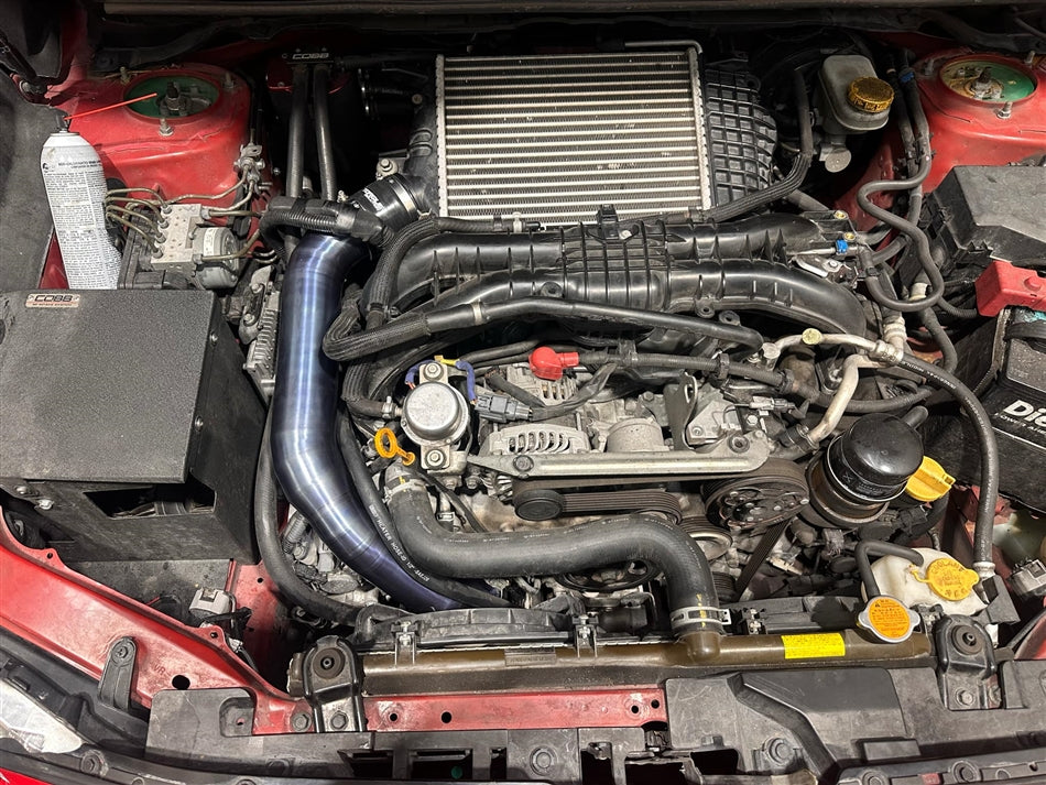 Torque Solution Top Mount Charge Pipe - 2015-2021 Subaru WRX