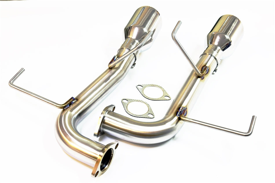 Torque Solution Stainless Axle Back Exhaust - 2015-2025 Subaru WRX / 2015-2021 STI