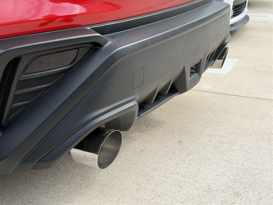Torque Solution Stainless Axle Back Exhaust - 2015-2025 Subaru WRX / 2015-2021 STI