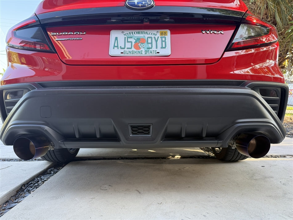 Torque Solution Titanium Axle Back Exhaust - 2015-2025 Subaru WRX / 2015-2021 STI