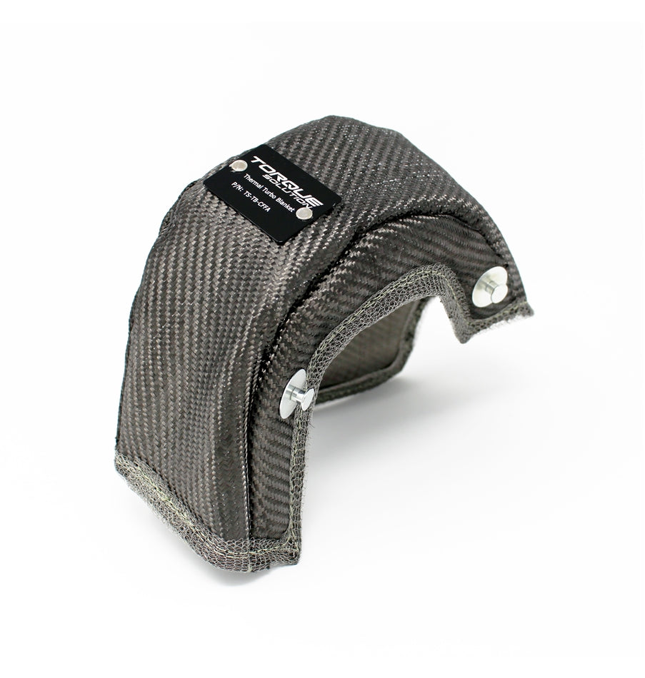 Torque Solution Thermal Turbo Blanket (Carbon Fiber) - 2015-2026 Subaru WRX