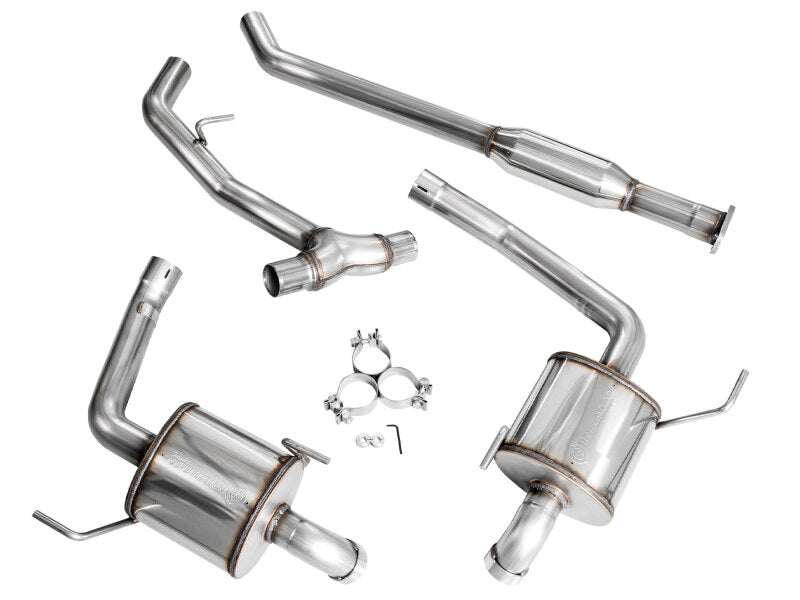 AWE Tuning 0FG Cat-Back Exhaust w/ Dual BashGuards - 2020-2025 Subaru Outback